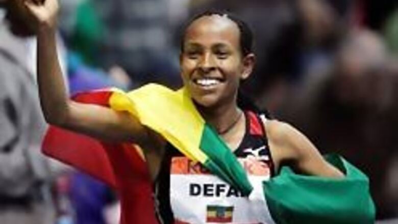Defar breaks women's two-mile indoor record