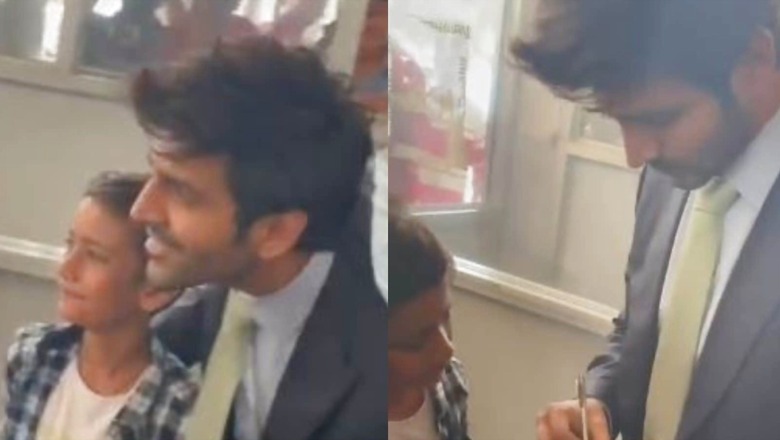 Kartik Aaryan's Young Fan Screams and Cries Inconsolably At The Airport, Actor Returns To Meet Him