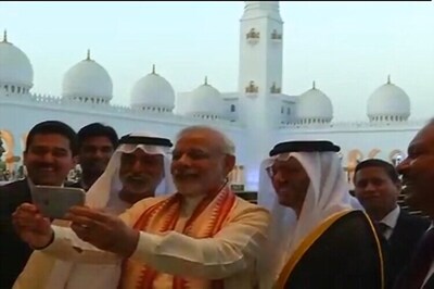 PM Modi arrives in UAE; to discuss terror, trade with top leaders