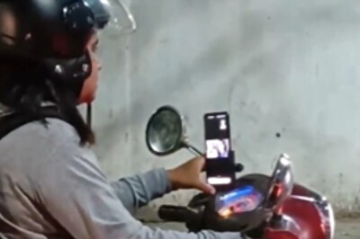 'Work From Traffic': Bengaluru Woman Attends Zoom Meeting On Scooter