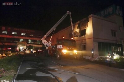 Fire kills 21 at South Korean hospital for elderly