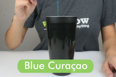 How to Make a Blue Martini