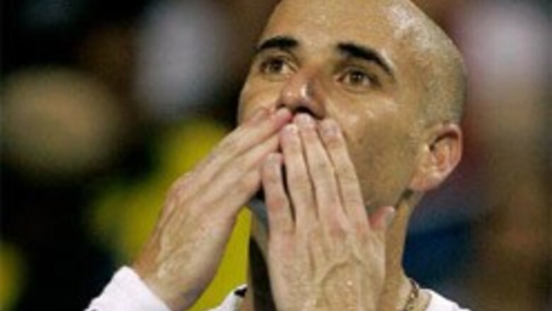 US Open nears start, Agassi his end