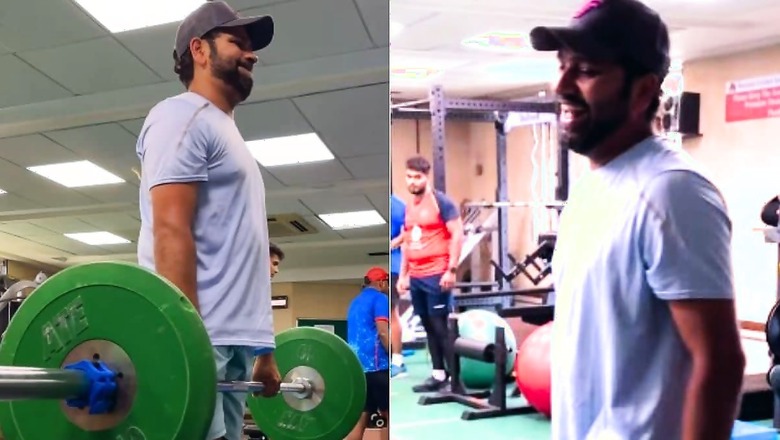 Rohit Sweats it out in the Gym as India Captain Gears Up for the Asia Cup: WATCH