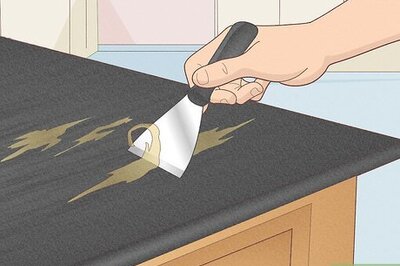 How to Remove Glue from Counter Tops