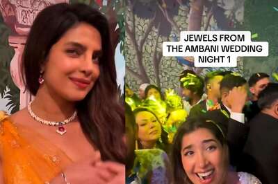 TikTok Influencer Julia Hackman Chafe Highlights Stunning Jewels at Anant Ambani Radhika Merchant Wedding