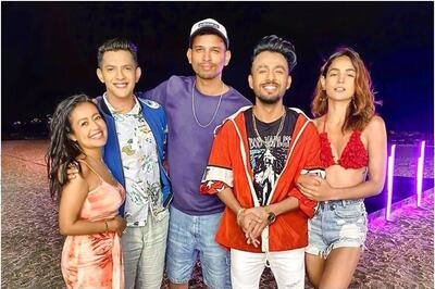 While Neha Kakkar-Aditya Narayan are 'Single', Tony Kakkar Shoots a Music Video with Them