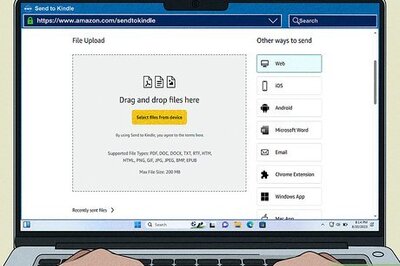 A Beginner's Guide to Sending Documents to an Amazon Kindle Device