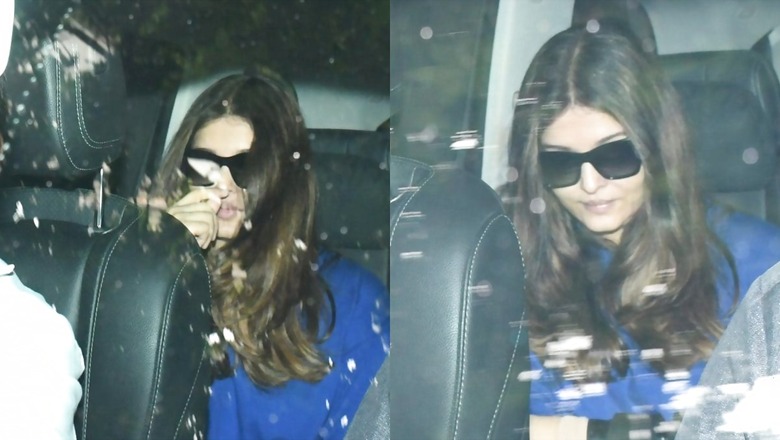 Aishwarya Rai AVOIDS Cameras, Zooms Past Paparazzi As She Steps Out in Mumbai | See Photos