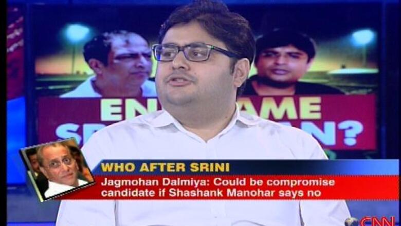 Srinivasan can't step aside, he can either quit or stay: lawyer