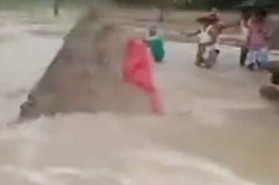 In Bengal's Malda, Motorcyclist Narrowly Escapes Death As Culvert Collapses