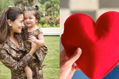 Alia Bhatt Shares Red Heart Photo Made By Her ‘Little Woman’ But Fans Don’t Agree; See Here