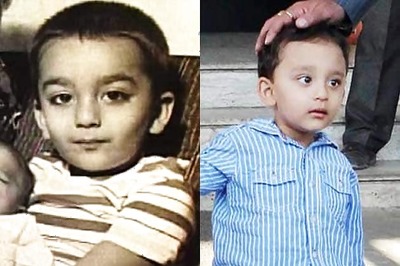 Snapshot: Sanjay Dutt's son is his spitting image at 3