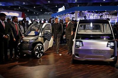 Mahindra UDO and ATOM Electric Concept First Look Video at Auto Expo 2018