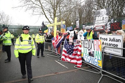 Julian Assange's Lawyers Accuse US of Peddling Lies, Complain of Prison Treatment