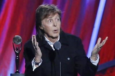 Paul McCartney says he's given up pot now that he's a granddad