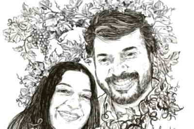 Mohanlal Posts Sweet Sketch of Mammootty and Wife on Their Wedding Anniversary
