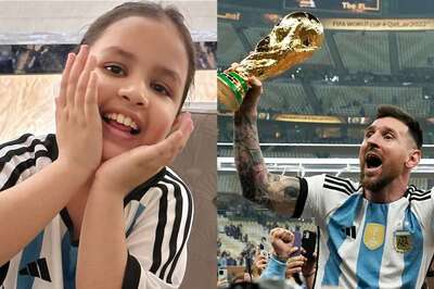 MS Dhoni’s Daughter Ziva Gets Signed Shirt From World Champion Lionel Messi