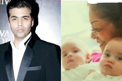 Karan Johar Shares First Photo of His Twins Yash and Roohi