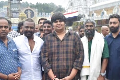 Makers Of Jigarthanda DoubleX Visit Tirumala Temple To Perform Srivari Seva