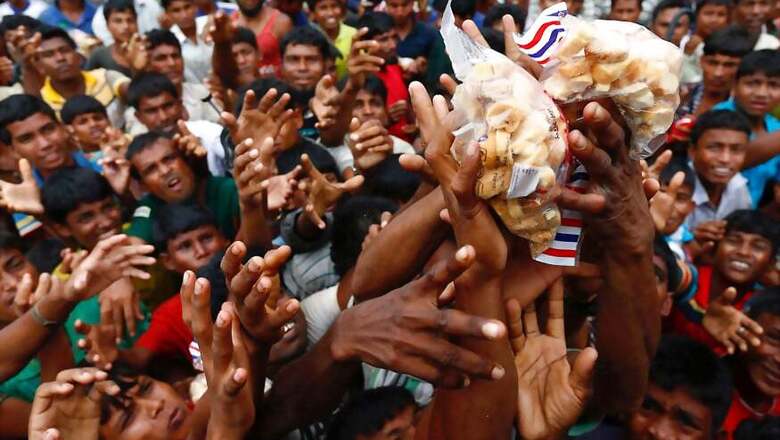 Myanmar Protesters Try to Block Aid Shipment to Muslim Rohingya