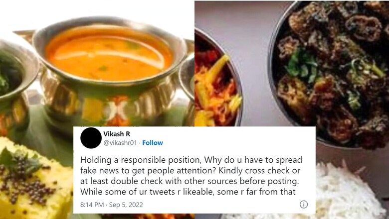 Harsh Goenka Tweets About 5-Star Food Served In UP Jail, Called Out For 'Spreading Fake News'