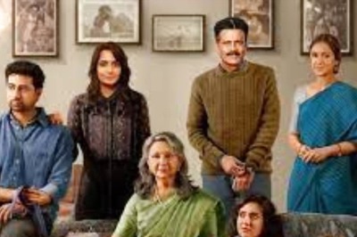 At Gulmohar Screening, Manoj Bajpayee’s Wife Shabana Raza Makes Rare Public Appearance