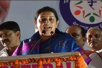 Smriti Irani escapes unhurt in road accident on Yamuna Expressway