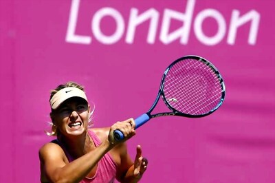 Sharapova wins Olympic debut in straight sets