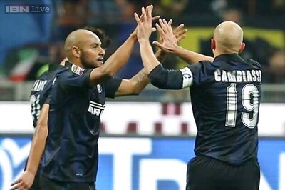 Goalkeeping howler helps Inter beat Livorno 2-0