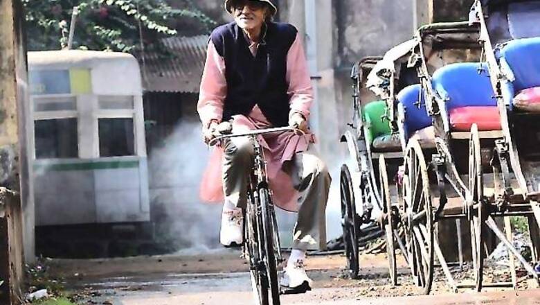 Amitabh Bachchan's varied moods during 'Piku' shoot in Kolkata