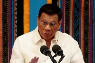 Philippine President Rodrigo Duterte Says He Will Retire From Politics