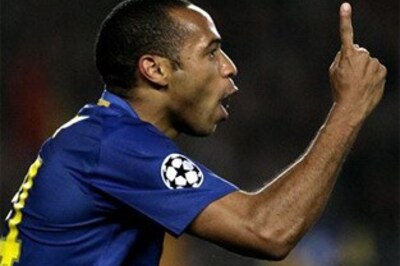 Henry in Barcelona team for Real Madrid clash