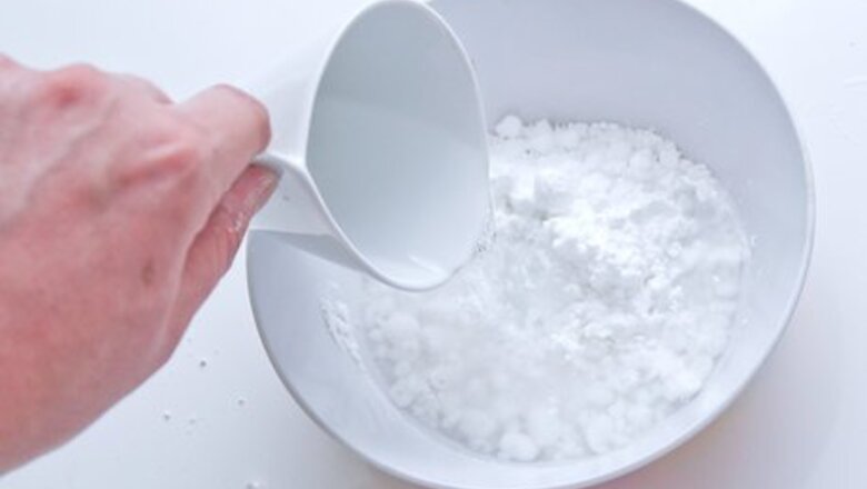 How to Sugar Paint Snowflakes