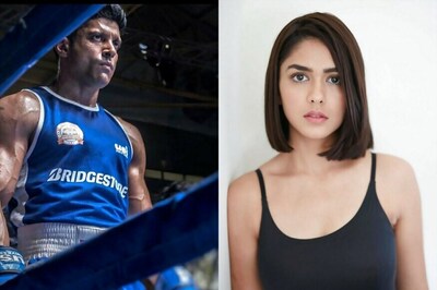 Farhan Akhtar's Physical Transformation for Toofaan Inspired Mrunal Thakur