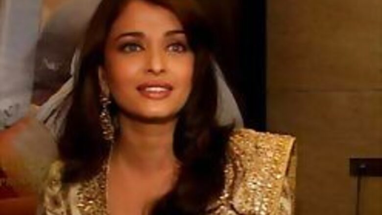 Royal attire gets Aishwarya down