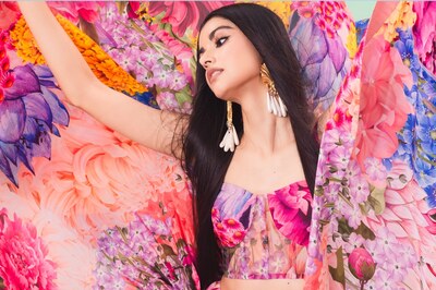 Ayesha Kanga Sets Festive Fashion Goals in Limerick by Abirr N’ Nanki’s Designs