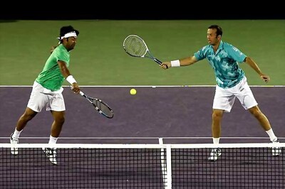 Paes, Bhupathi advance in Monaco doubles