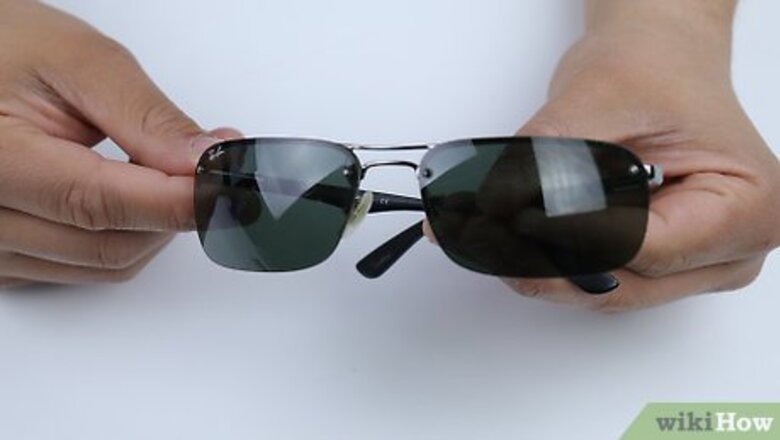 How to Clean Sunglasses