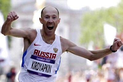 Russian Kirdyapkin wins gold in 50K race