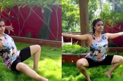 Keerthy Suresh Performs Animal Flow Yoga For The First Time, See Video