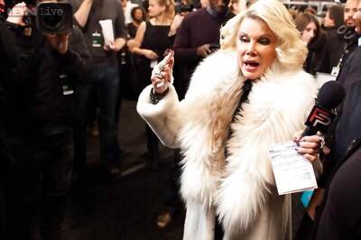 'I want Meryl Streep crying in five different accents': Joan Rivers wanted her funeral to be a huge showbiz affair with lights, camera, action