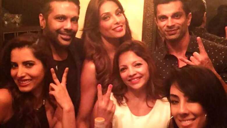 Bipasha Basu hosts a grand party along with friend Rocky S to launch her new designer line