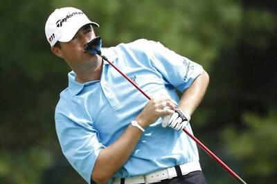 Ryan Palmer leads on the opening day at Colonial