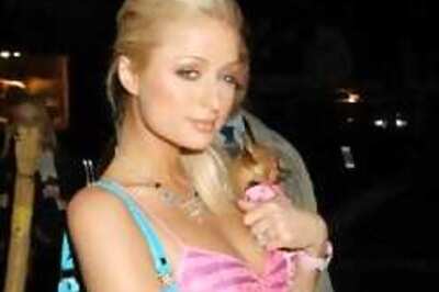 Paris Hilton gets socked in the face