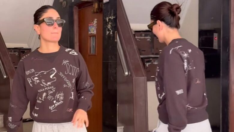 Kareena Kapoor Khan Steps Out In Stylish Yet Comfy Outfit, Gets Papped In The City; Watch