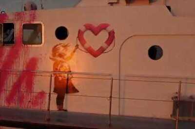 British Street Artist Banksy Funds Refugee Rescue Boat