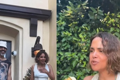 Halle Berry Screams With Joy As She Gets The Best Surprise From Her The Union Costar Mark Wahlberg