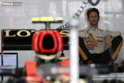 Lotus will come stronger at Indian Grand Prix: Romain Grosjean