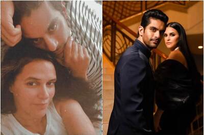 Neha Dhupia Shares Adorable Selfie with Husband Angad Bedi, Gives Major Couple Goals
